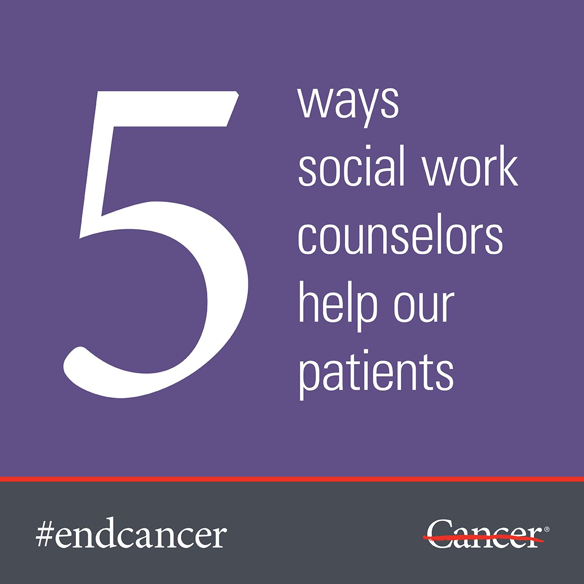 Learn how an MD Anderson social work counselor can help during your cancer treatment.