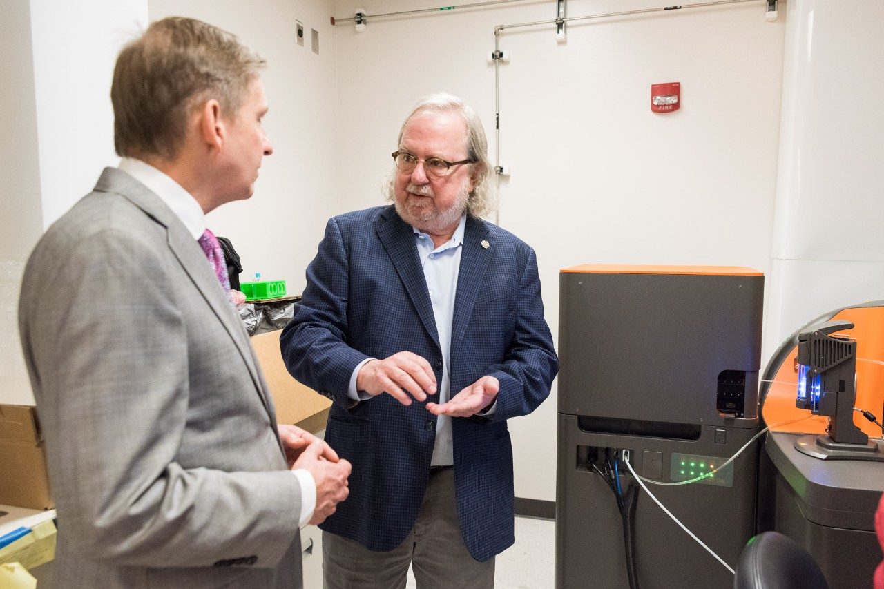 Peter Pisters and Jim Allison