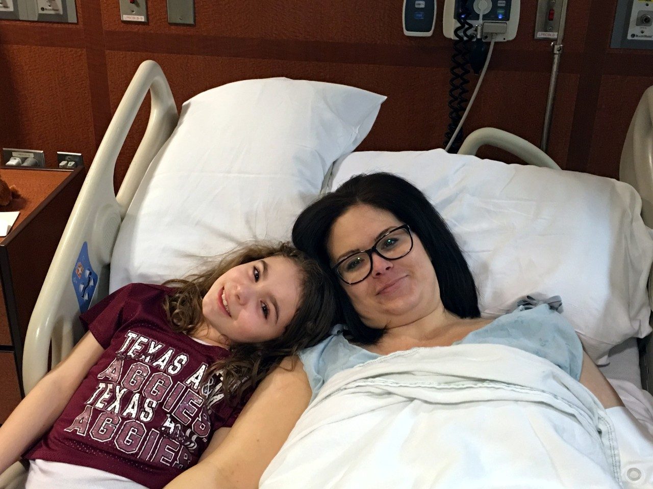 Cancerwise blog post: Katie Herwig with her daughter
