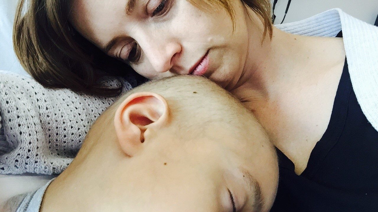 Cancerwise blog post: Emmie Gooch & her son, Cameron, breast cancer, breast cancer diagnosis, breast cancer treatment rhabdomyosarcoma