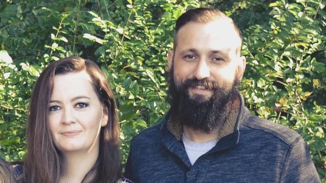 Cancerwise blog post: Patient James Deshautelle and his wife, Laura, non-Hodgkin lymphoma, stem cell transplant, allogeneic stem cell transplant
