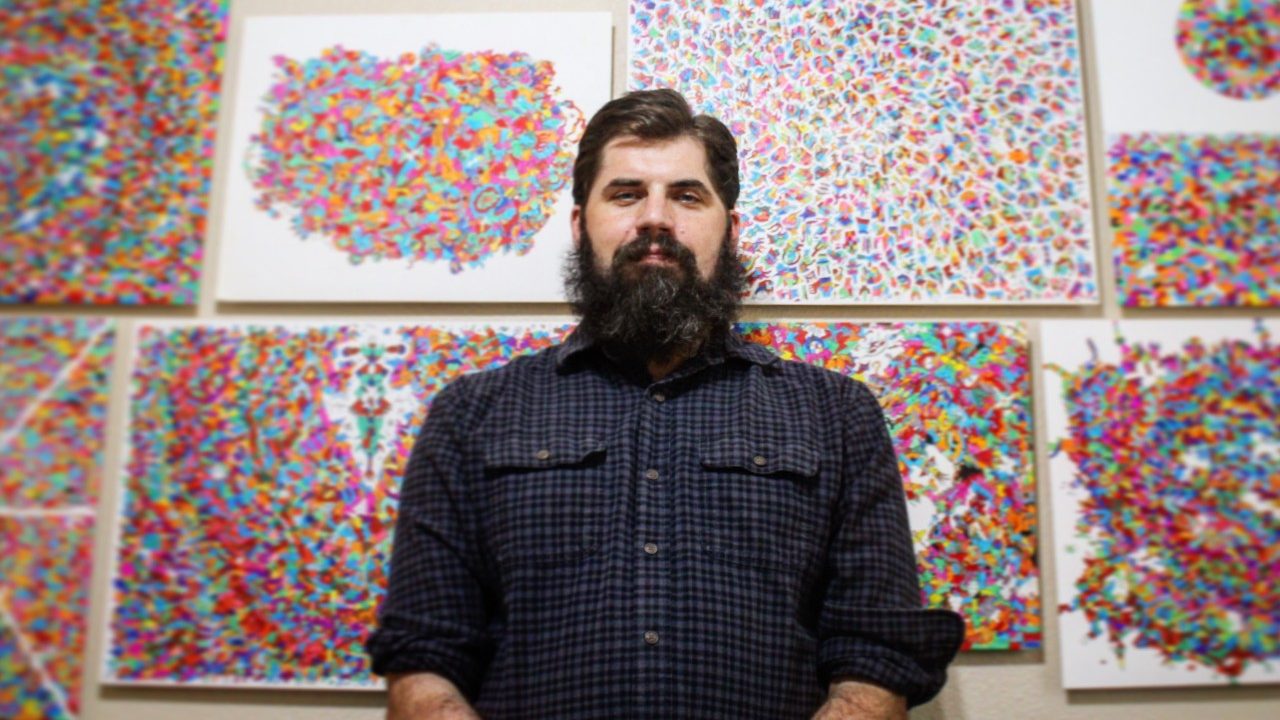 Cancerwise blog post: Brain tumor survivor uses art to cope with brain tumor treatment 
