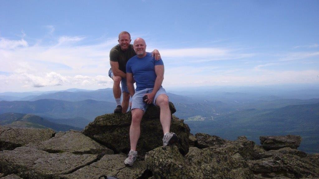 4-time cancer survivor, anal cancer survivor Matthew Johnson and his partner Kenneth Holder