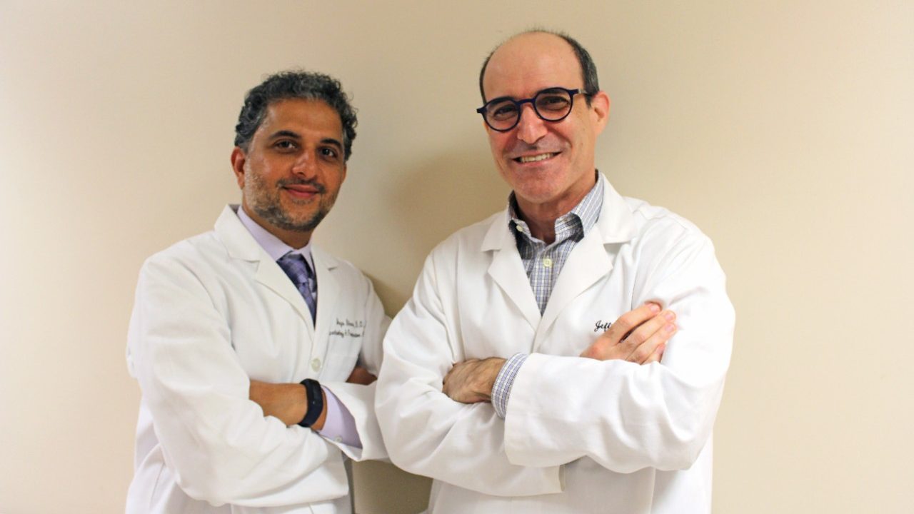 Awake craniotomy specialists neuroanesthesiologist Shreyas Bhavsar, D.O., and neurosurgeon Jeffrey Weinberg
