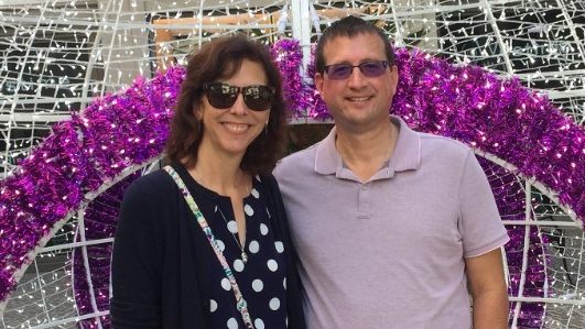 POEMS syndrome survivor Thomas Suchyta with his wife, Janice
