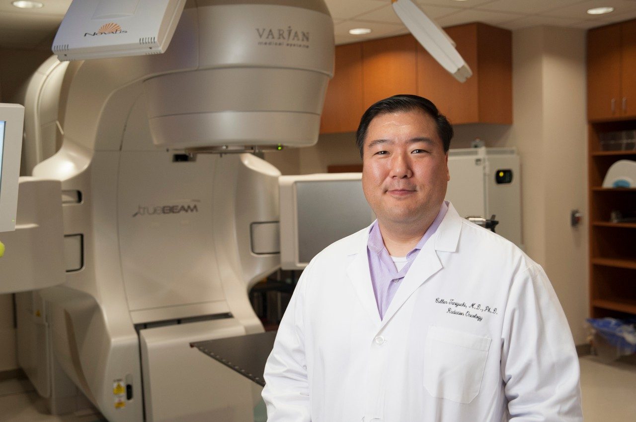 Radiation oncologist and anal cancer expert Cullen Taniguchi, M.D., Ph.D.