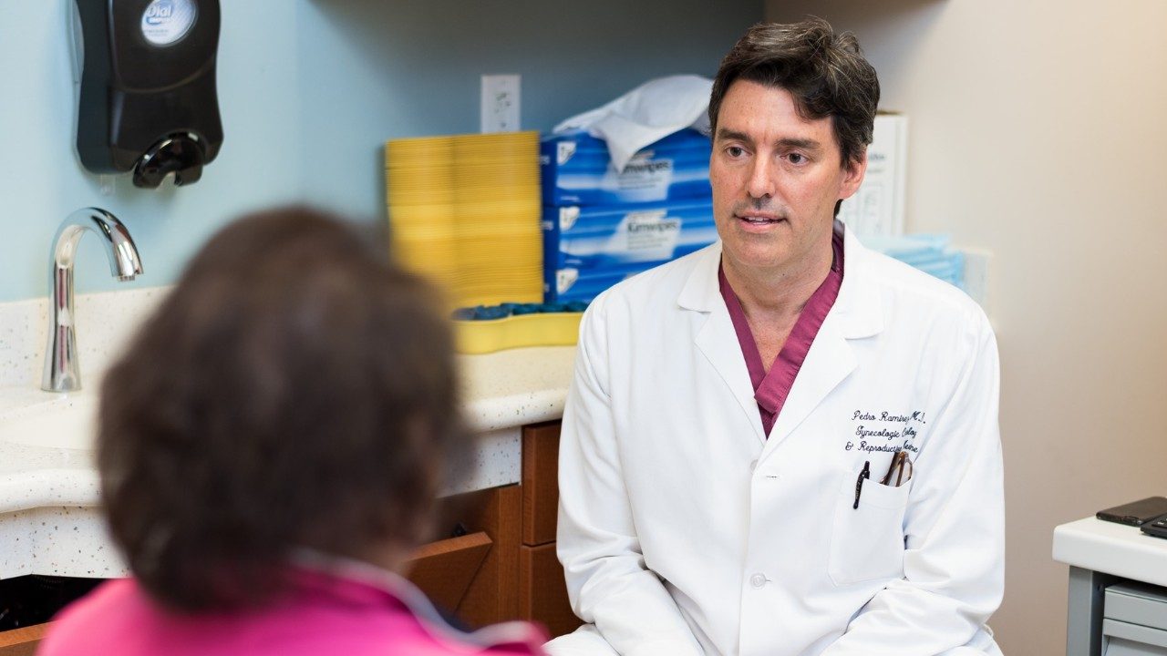 Cervical cancer surgeon Pedro Ramirez, M.D.