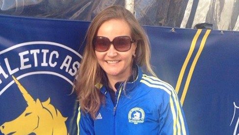 Two-time ocular melanoma survivor and runner Britta Fortson