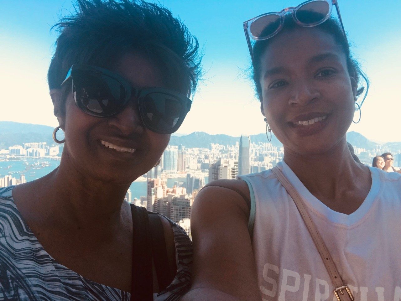 Terri Woodard, M.D., with her mother