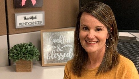 Breast cancer survivor Maegan Watford