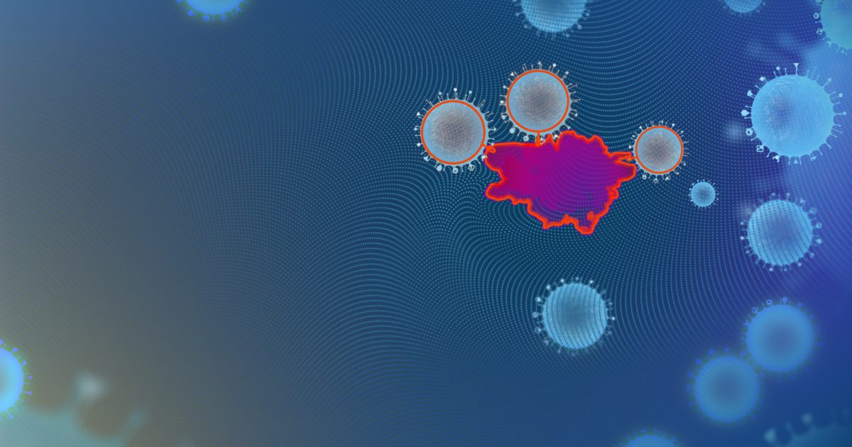 CAR T cells attack lymphoma tumor