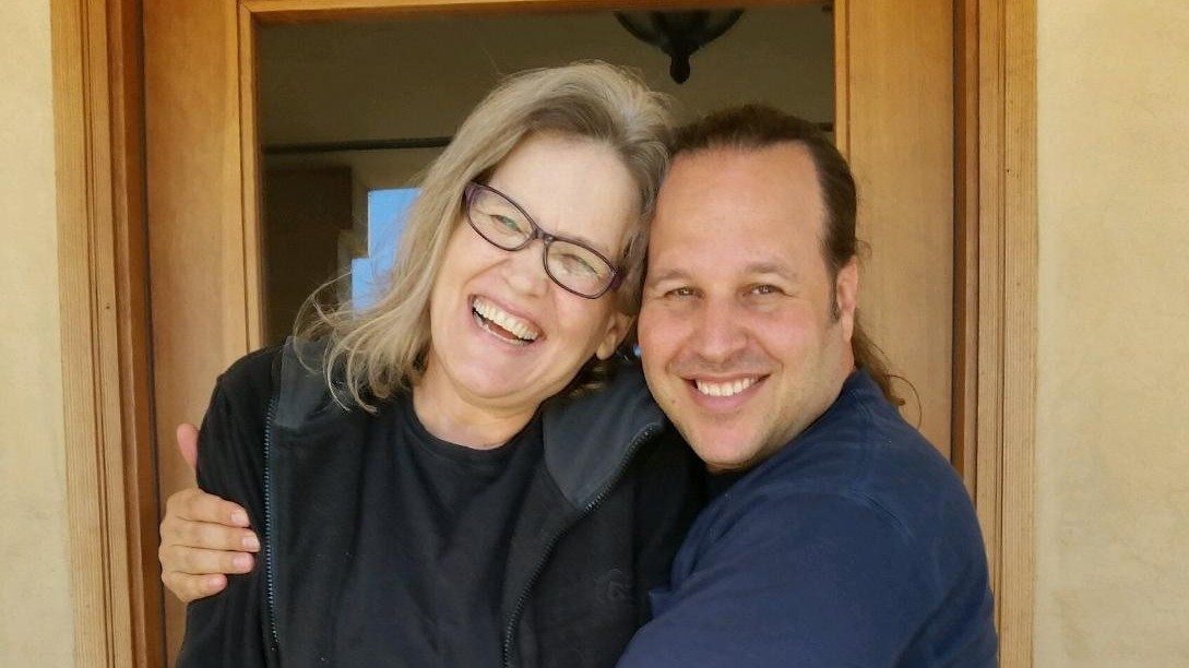 Caregiver Guy Lipof and his wife, Susie, a glioblastoma survivor
