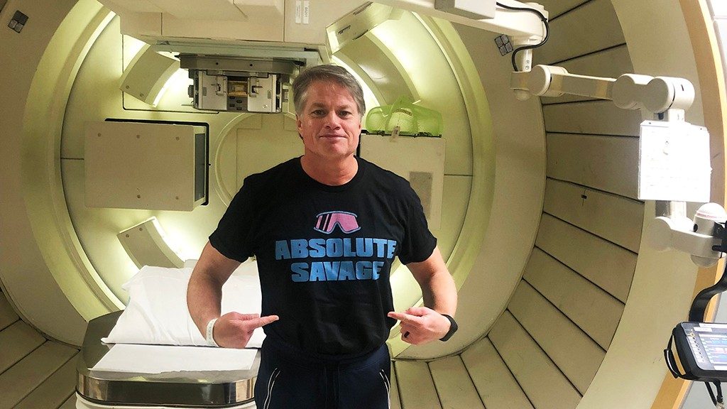 HPV-related cancer survivor Marc O'Connor