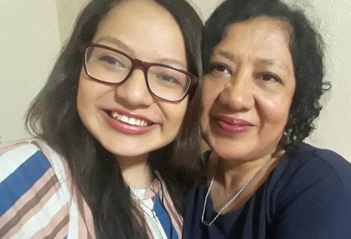 Photo of Brissa Castillo and her mom, Julia