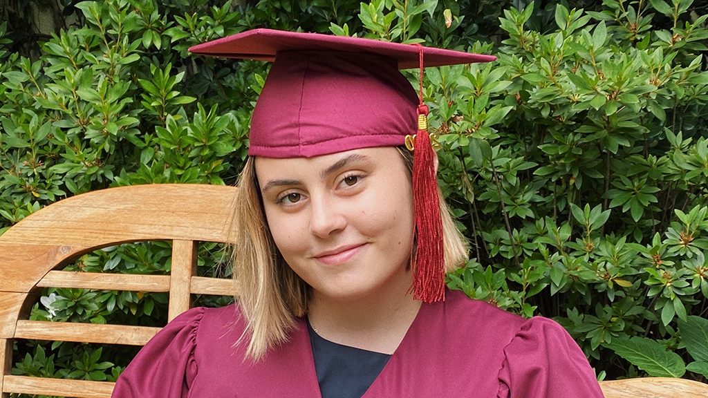 Childhood osteosarcoma survivor Eva Suarez