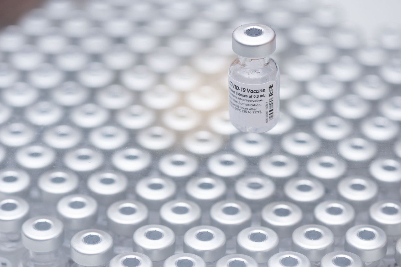 Pfizer COVID-19 vaccine viles