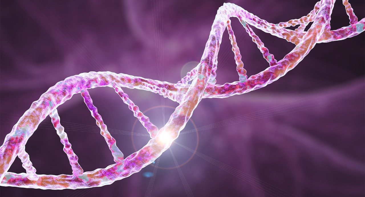 Illustration of a genetic mutation 