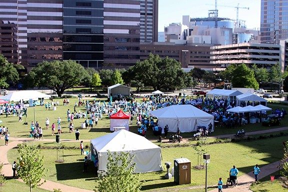 Sprint for Life Post-Race Party on the MD Anderson Prairie