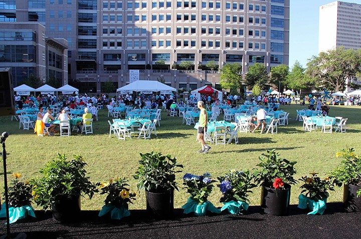 Sprint for Life Post-Race Party on the MD Anderson Prairie