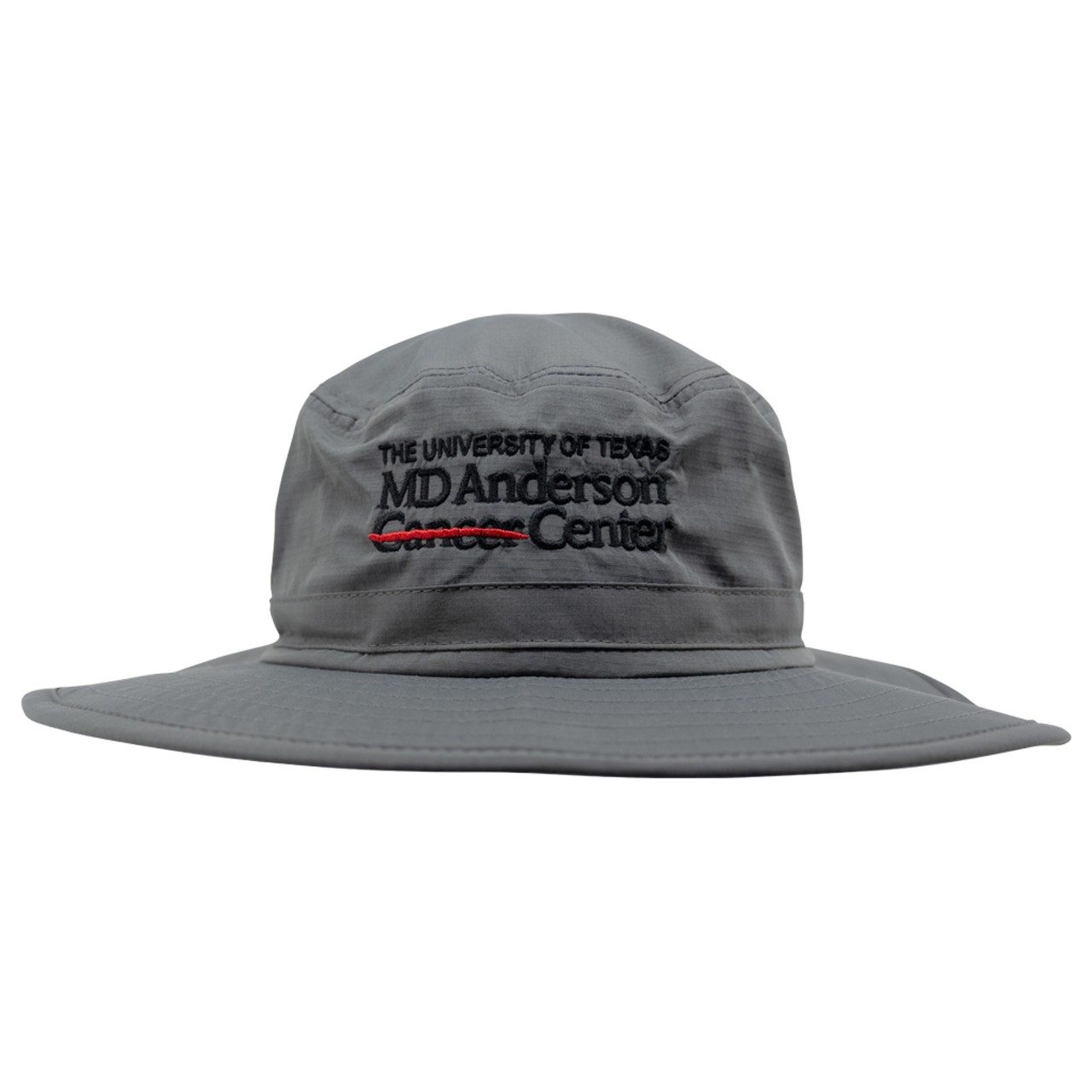 Gray MD Anderson Logo Sun Hat