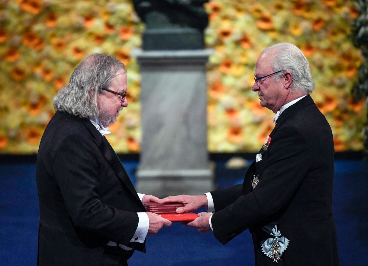 Jim Allison, Ph.D., receives the Nobel Prize
