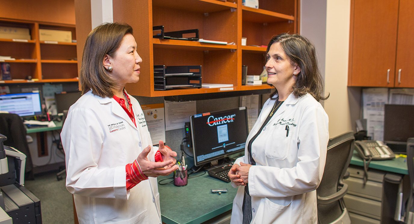 Karen Lu, M.D., and Banu Arun, M.D.