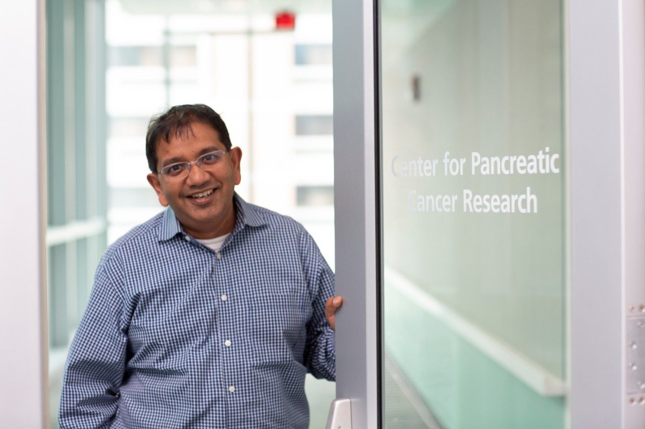 Pancreatic Cancer Moon Shot co-leader Anirban Maitra, M.B.B.S.
