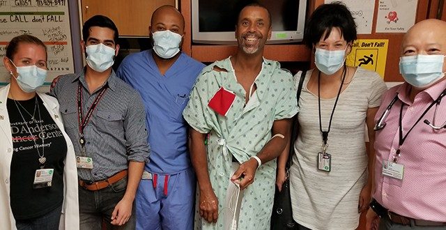 Drs. Diab and Wong treated patients during Harvey
