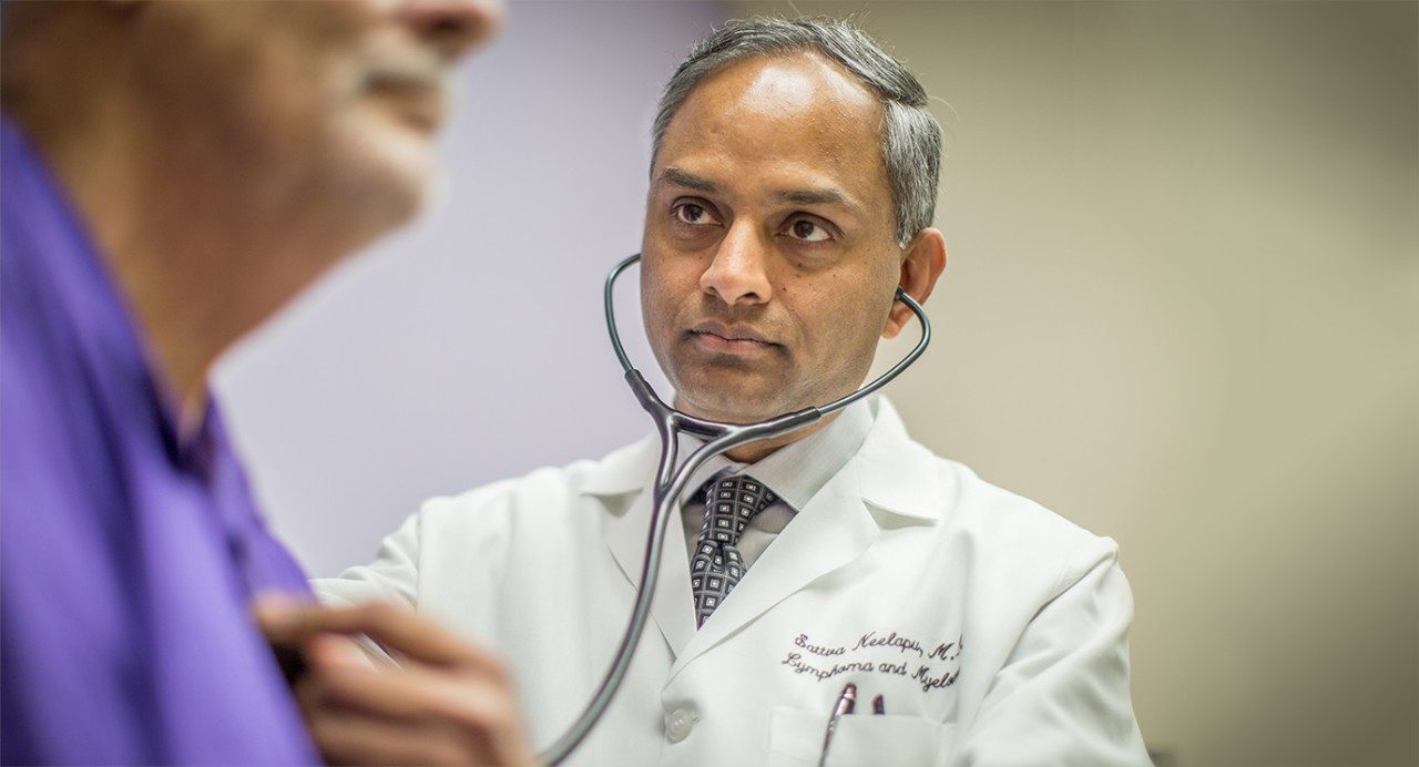 Sattva Neelapu, M.D., Ph.D., notes that 80% of relapsed, refractory large B-cell lymphoma patients respond to CAR T cell therapy, but only about 40% enjoy long-term remission.