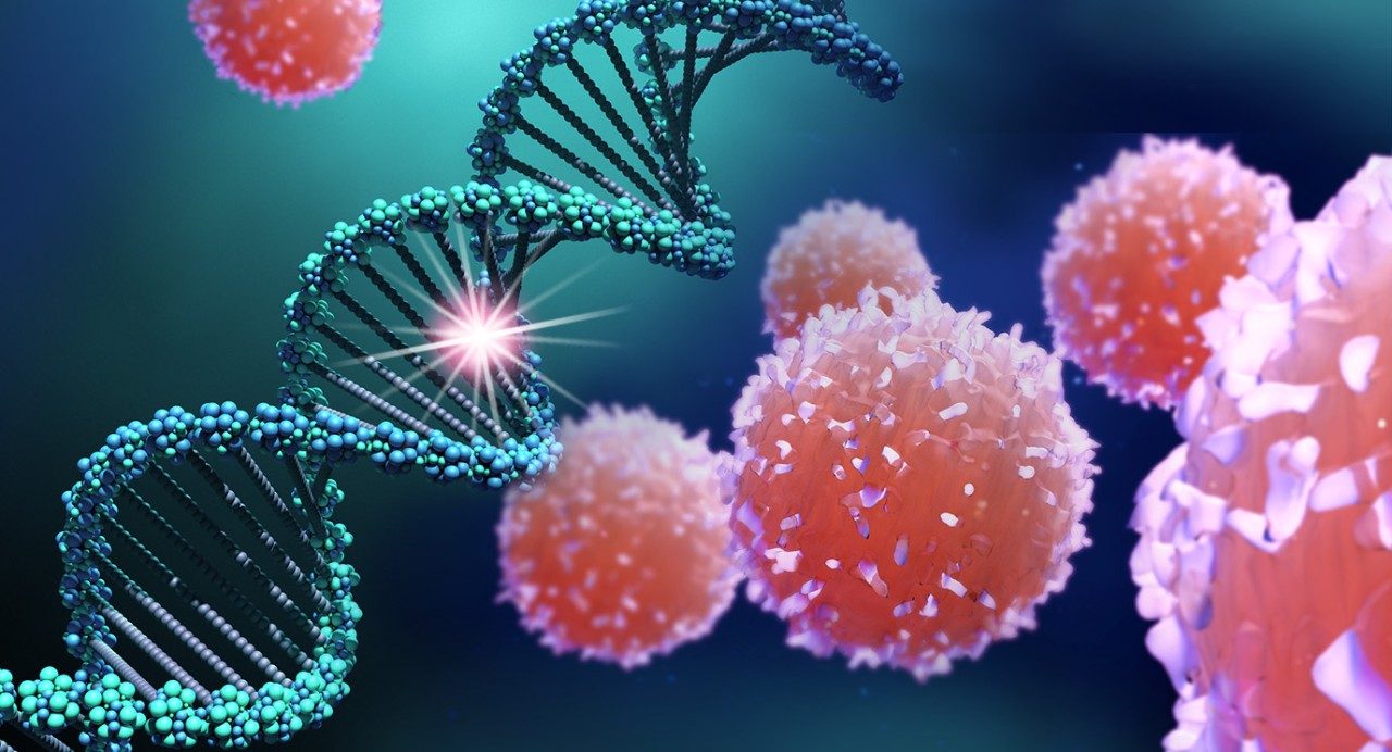 DNA mutation illustration