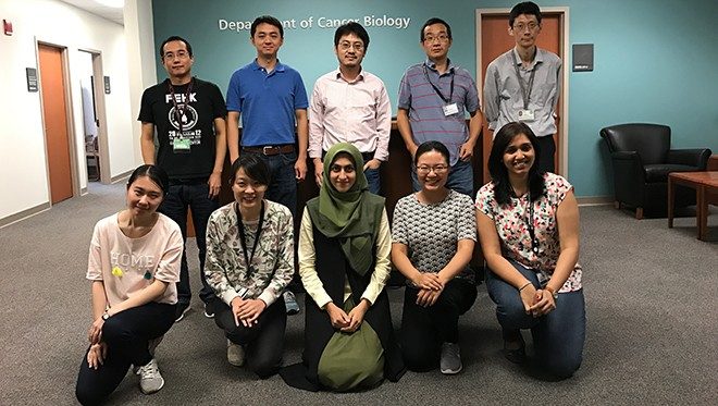 2017 Hu Laboratory group photo