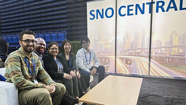 Nov 2024: Pan Lab members (Khalil Kasm, Benjamin Aghoghovwia, Khushboo Irshad, Yuan Pan, Anand Singh) relax at the 2024 Society for Neuro-Oncology Annual Meeting in Houston
