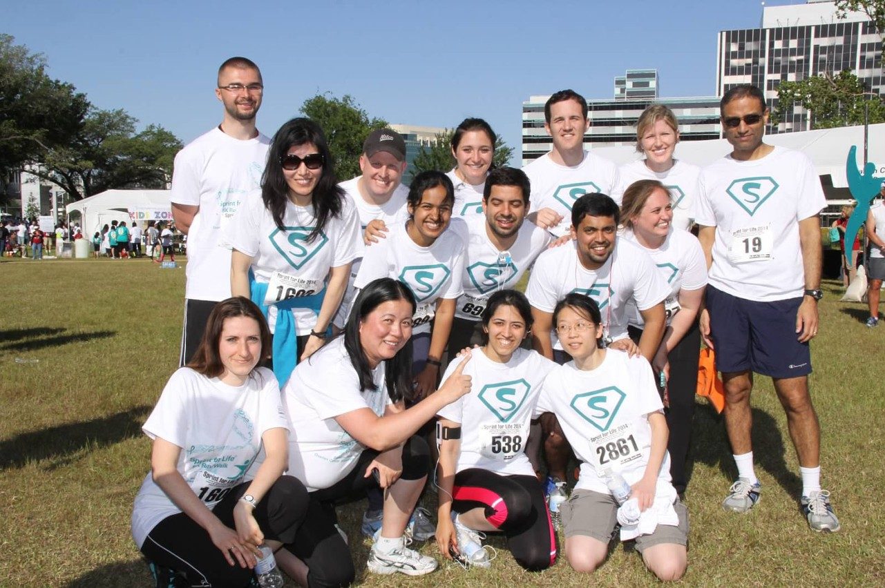 Sood Lab members at Sprint for Life
