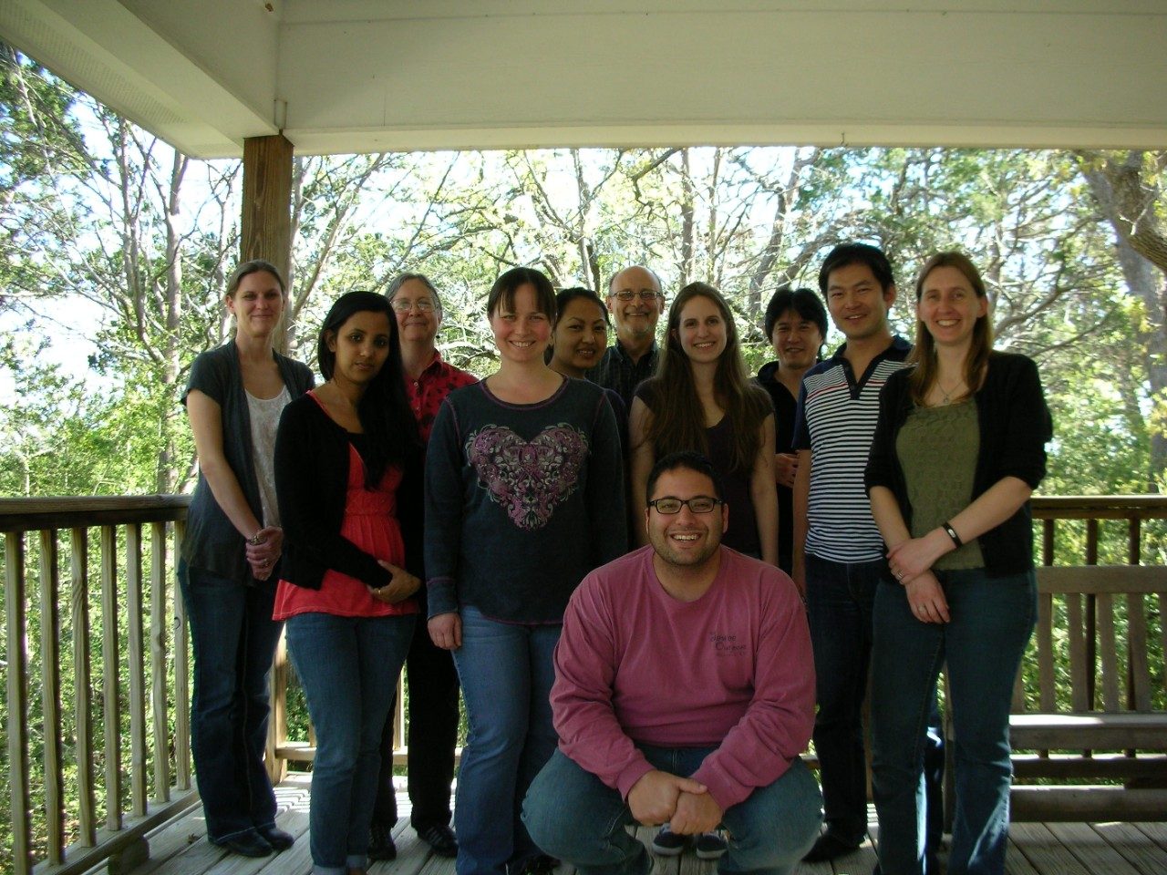 Wood Lab Group Photo, circa 2015